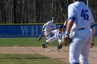 Baseball vs Clark  Wheaton College Baseball vs Clark University. - Photo By: KEITH NORDSTROM : Wheaton, baseball
